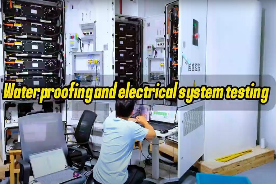 Waterproofing and electrical system testing